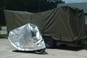 Motorcycle cover & Military Antenna cover